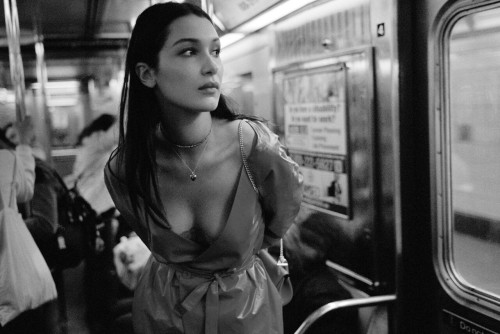 senyahearts:Bella Hadid by Dan Martensen for Elle US, February 2016