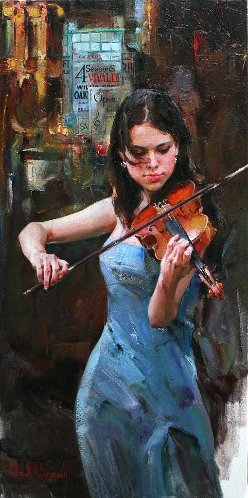   by  Artist Mikhail &amp; Inessa Garmash, Husband and Wife Team.   