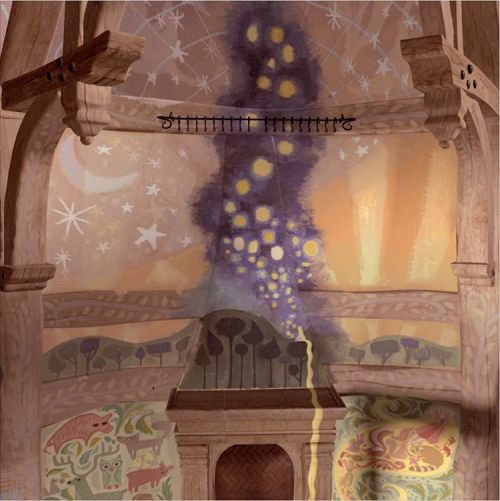 claireonacloud: My murals in the movie #Tangled #art #mural #disney #Rapunzel #Animation