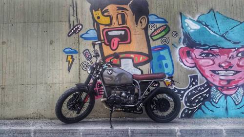 Photo sent in by @motorcycledreams of a custom BMW built by @rumble.custom in #Turkey #crxxx #cafera