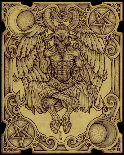 noichitat:  baphomet by noahw