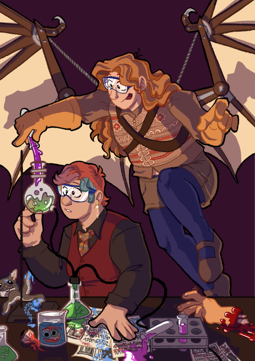 irradiatedsnakes: HERE IT IIIIIS!!! my piece for the @mechanismszine !!! im SO proud of this ajgdvsd