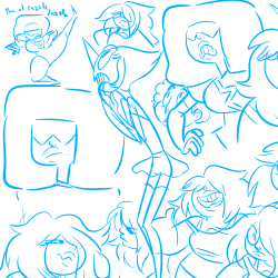 kitpocket:  filled a big canvas with su drawings