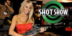 Angela Jennings At The Shotin Vegas. Girl Knows How To Handle A Rifle!