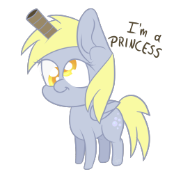 paperderp:  Derpy is a Princess! by Topas-Art  Oh Derpy~ &lt;3