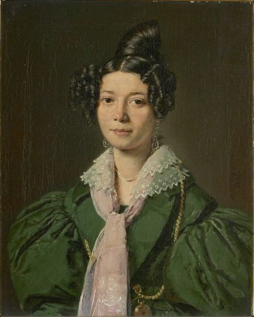 Portrait of Doris van Helsdingen, Christian Albrecht Jensen 