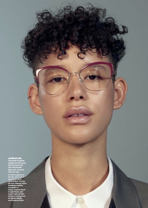 perfectandpoisonous:Looking Glasses: Sharif Hamza for Allure January 2018