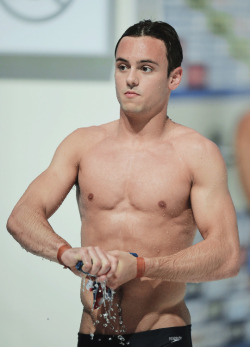 tomrdaleys:  Tom Daley of Great Britain looks