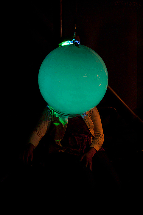 Tripping out at the Exploratorium in San Francisco last weekend.