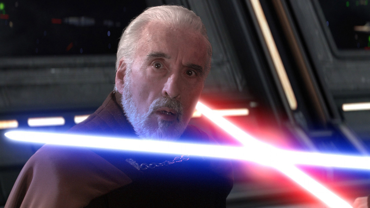 browningtons:  [freeze frame] Hey I’m count dooku, And I suppose you’re wondering