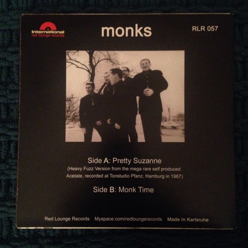 The Monks - Pretty Suzanne / Monk Time German Press 2009 (International)