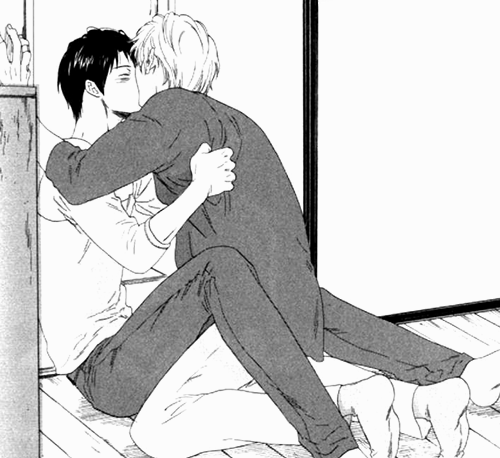 Edi's reading yaoi