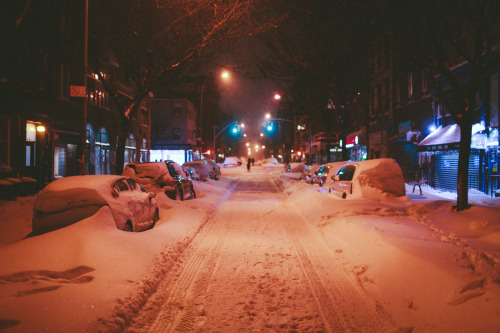 now-youre-cool: Braving the Blizzard to Go to the Bar, Brooklyn, NY, January 23rd, 2016