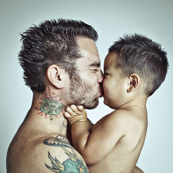 that-lollipop-girl:  lipstickandlesbians:  boredpanda:    Babies And Their Tattooed