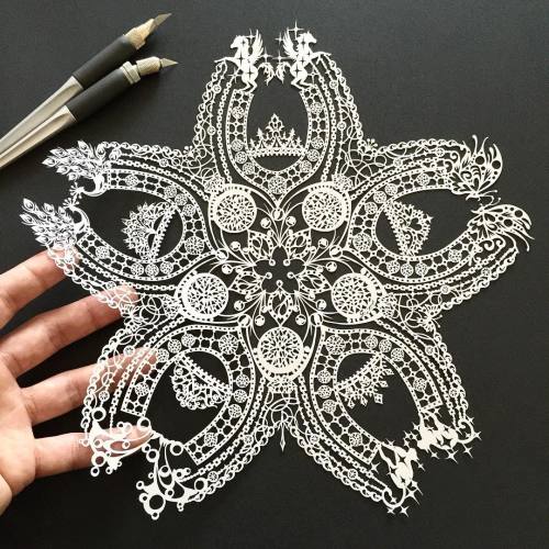 crossconnectmag - Amazing papercut art by Mr RiuJapanese...