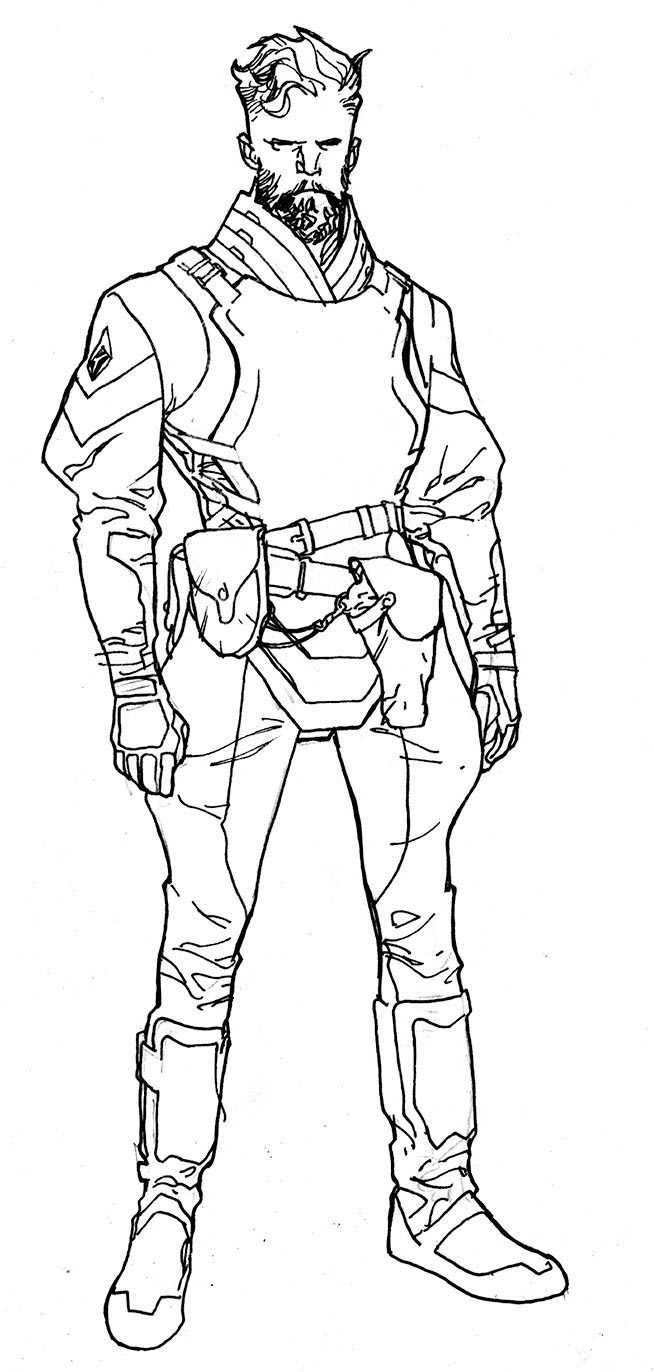maisonimmonen:    “Stuart Immonen will draw the sci-fi adventure that will come