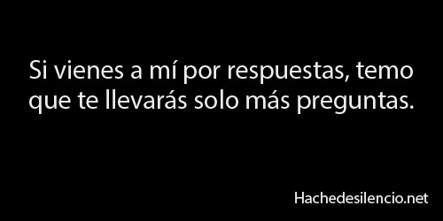 Hache de silencio