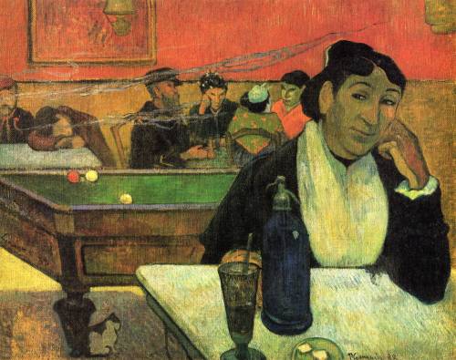 Café de Nuit, Arles, Paul Gauguin, 1888