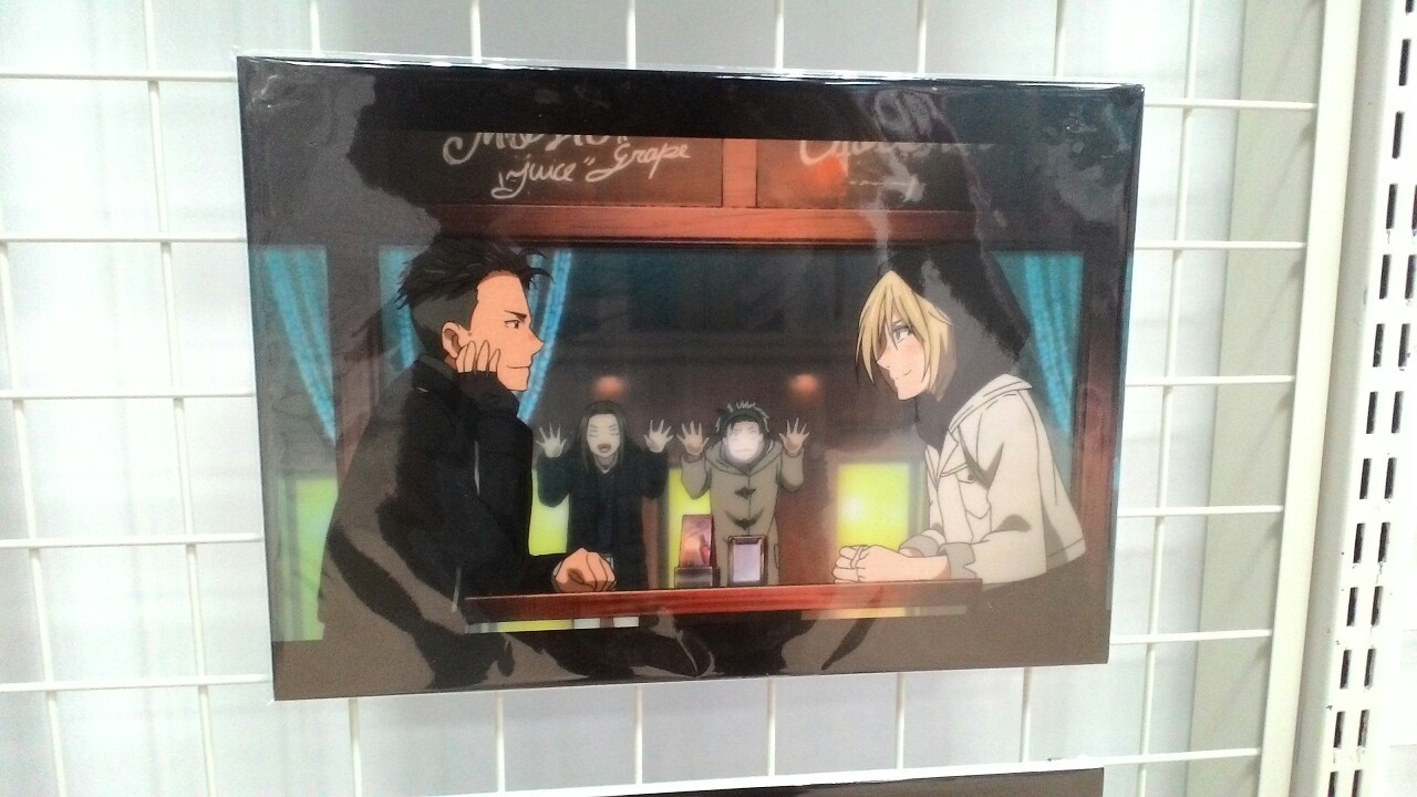 what-isti: Yuri!!! On Ice only shop @ Animate Shibuya.