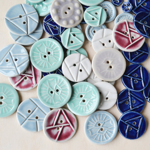 Sweet-inspired buttonsLondon ceramicist Anna Alicia has made a range of buttons inspired by Japanese