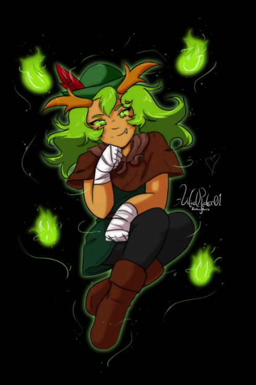  ♚ Commission Info ♚ @krossadia I just had to draw Green Geyser ;A; She is so cute and super fun / m