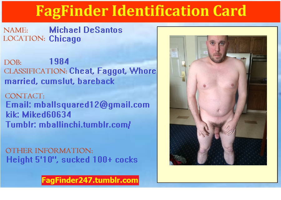 ultrafagsexposed4ever:  fagfinder247:  This faggot admits to cheating on his wife