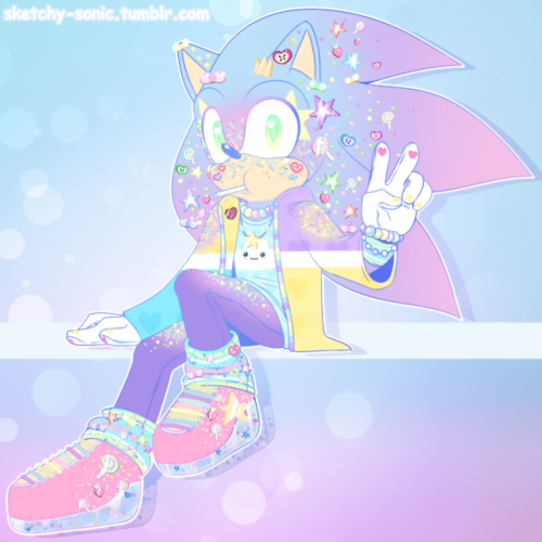 @sonadow-week Day 2: Action/FashionJapanese street fashion.((I do not own the print on Shadow’