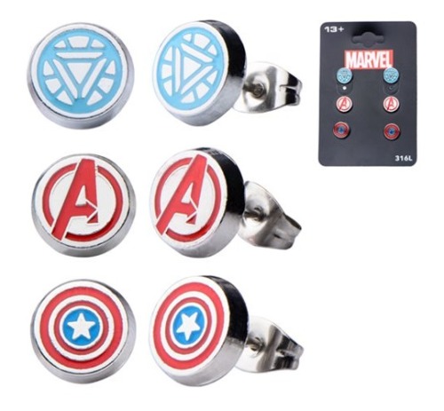 Marvel Earrings from Entertainment Earth