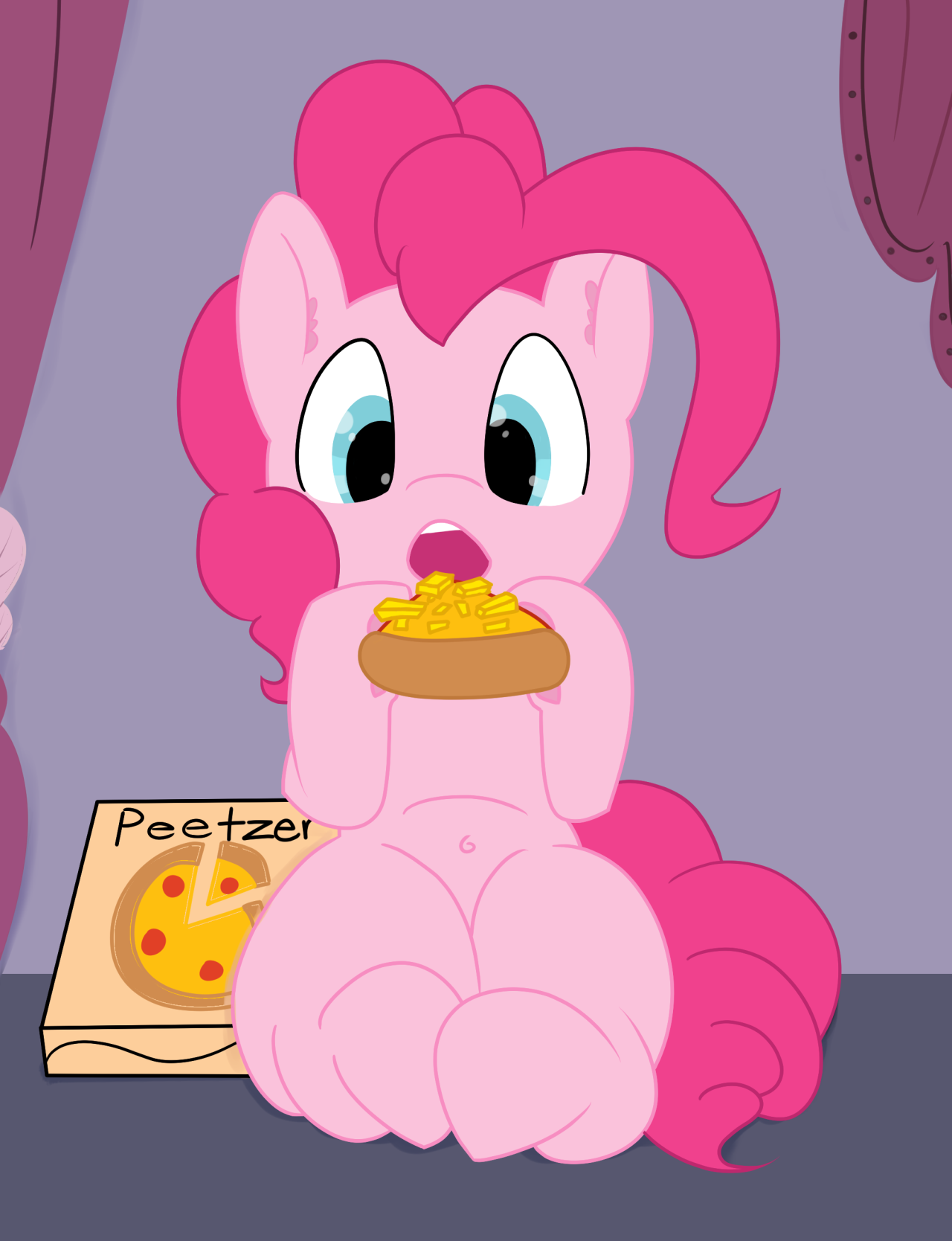 pinkhorseoccasionally:Colored another of @pabbley sketches. Coloring these sketches