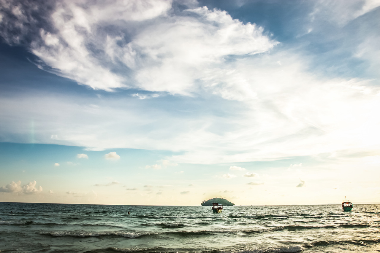 ponderation:  Otres Beach, Cambodia by nicolas ma  