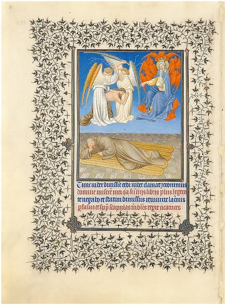 heaveninawildflower:Illuminations taken from the ‘Belles Heures’ (1405–1408/1409)ofJean de France, d