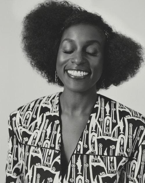 samo-666:Issa Rae in Pyer Moss for Bust Magazine.