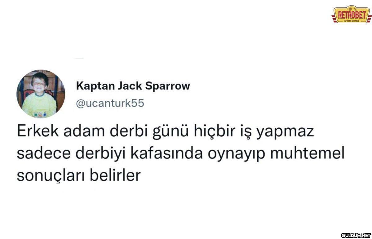 Kaptan Jack Sparrow...