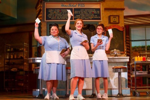 broadwayreprise:Jessie Mueller and the cast of Waitress on Broadway.