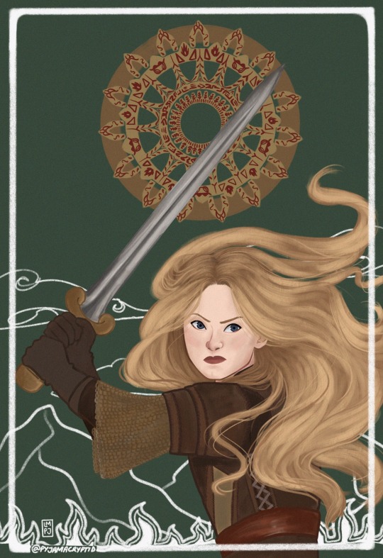 Éowyn, shieldmaiden of Rohan : r/aiArt