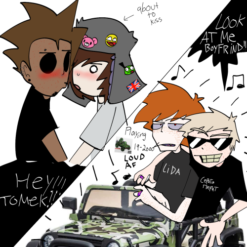 Comic? I Drew In The Car, (Its A Bad Comic But I Had Fun Making It XD) + Testing A Pen + Thing I Saw