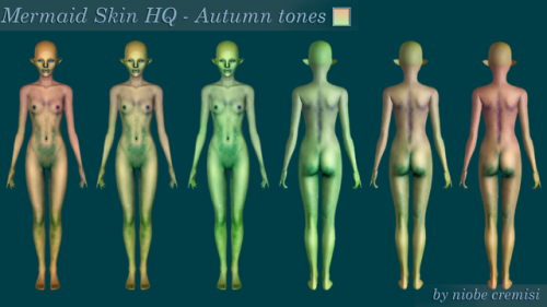 Mermaid Skin v1 HQ Version by niobe cremisiCollaboration with @taty86Skin non-defaultAutumn, Winter,