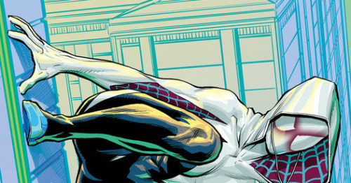 feedmecomicart:  Spider-Gwen by Ransom Getty 
