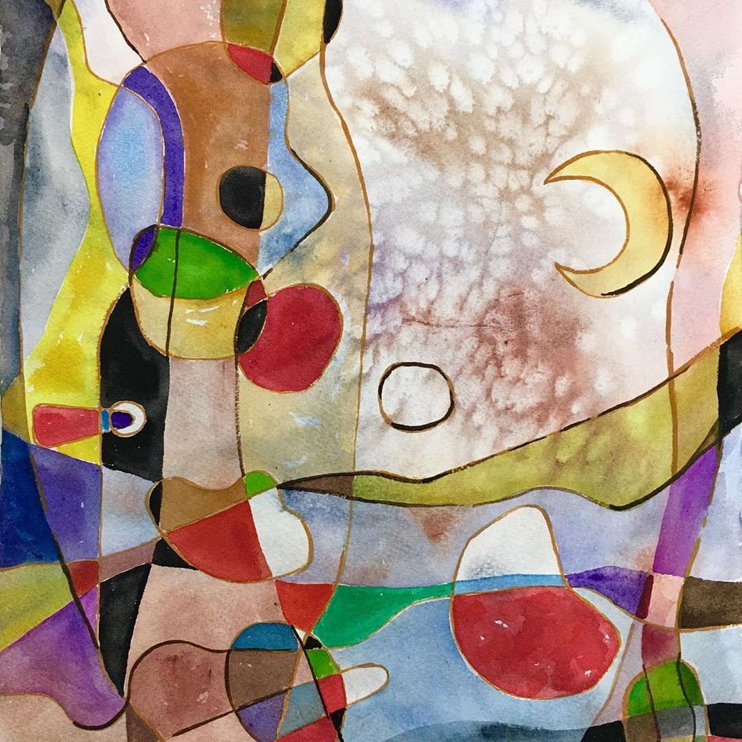 <p>“A Trip Through the Solar System” 2019, watercolor and acrylic ink on paper, 15” x 11”. Available.<br/>
<a href="https://www.instagram.com/p/B08slSDgN7S/?igshid=zw8mz3otrm09">https://www.instagram.com/p/B08slSDgN7S/?igshid=zw8mz3otrm09</a></p>