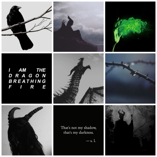 Maleficent “The princess shall indeed grow in grace and beauty, beloved by all who know h