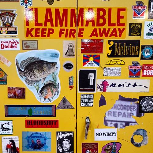 This flammable cabinet at work is a big inspiration.