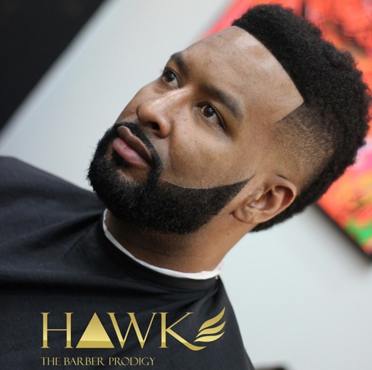 killthebloodyredprinceofdeath:  afro-arts:  Hawk The Barber Prodigy  www.styleseat.com/hawkdabarber