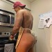 thickumsandthangs21:Kitchen ￼Booty￼