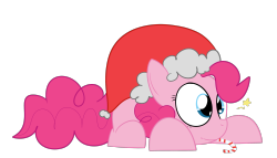 mrdegradation:  For the 8th day of ponies, I giveth a Santa hat wearing Pink pony to Joeify! I would um, draw a character you made, but this is 12 days of ponies so… um… I don’t remember you, uh, favorite pony… Hope you like it…?   x3 &lt;3