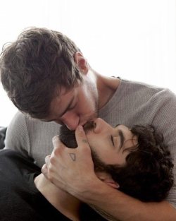 Gay Cuddles And Kisses