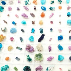 structureminerals:  Crystal candy throwback photo - 20% off orders