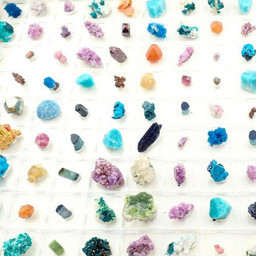 structureminerals:  Crystal candy throwback photo - 20% off orders over ฤ with code: CELEBRATE  StructureMinerals.com
