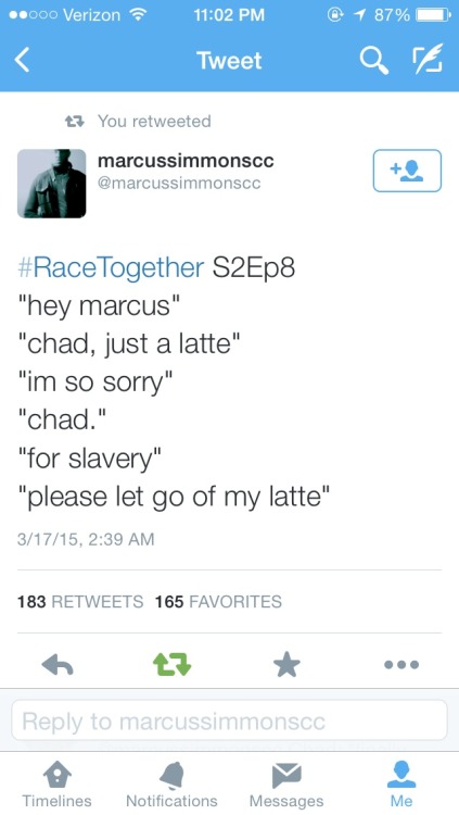onlyblackgirl:No one is buying Starbucks “Race Together” bullshit. 