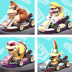 bsaajill:  Mario Kart 8 Characters 