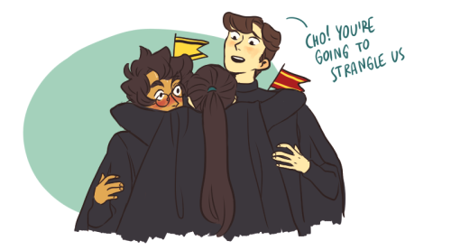 sadfishkid: an au in which cedric lives, only with none of that cursed child nonsense, am i right